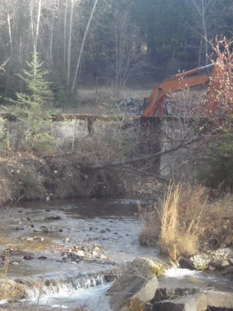 Restoration construction in progress